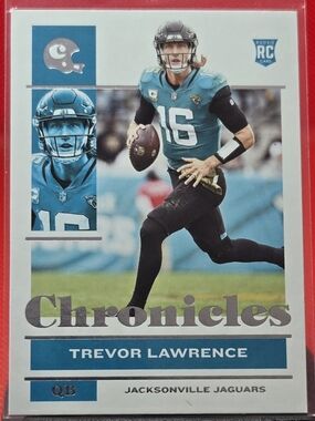 Trevor Lawrence Rookie Card - Jacksonville Jaguars 4 Card Lot